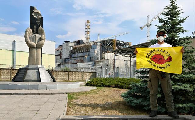 In Tschernobyl werden auch heute noch radioaktive Abfälle gelagert. | Foto: Harald Steinbichl