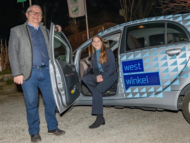 Alfred Buchberger übergibt die mit Ende März die Projektleitung an Christa Birmili | Foto: Wolfgang Simlinger