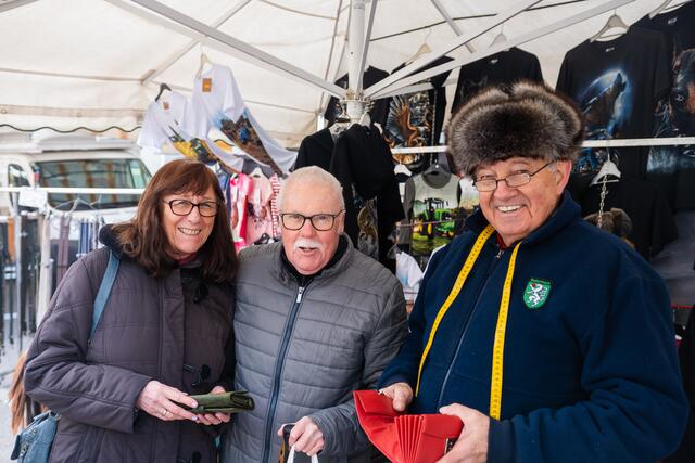 Elfriede und Richard Steininger aus Bayern mit Josef Jaitler.