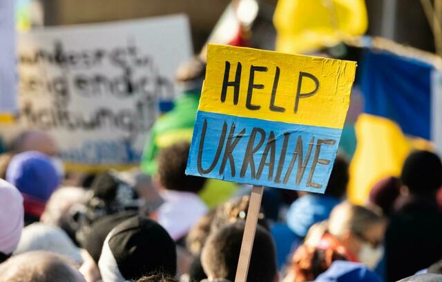 Wien zeigt sich solidarisch mit den Menschen in der Ukraine. | Foto: Unsplash