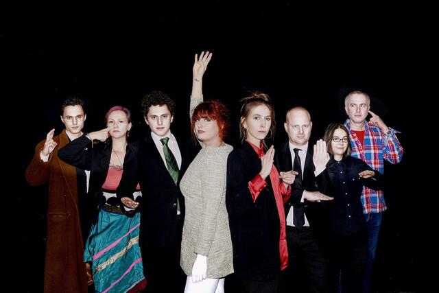 Impro-Kollektiv SIGNS:FICTION beeidnruckt am 23. März 2022 im Kulturcafé Max. | Foto: Maria Jecel