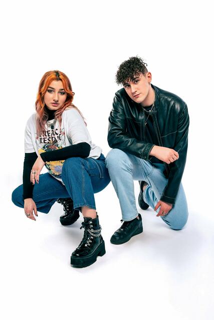Pia Maria und Luca Michlmayr präsentierten kürzlich ihren neuen Song „Halo“. | Foto: ©ORF/Roman Zach-Kiesling