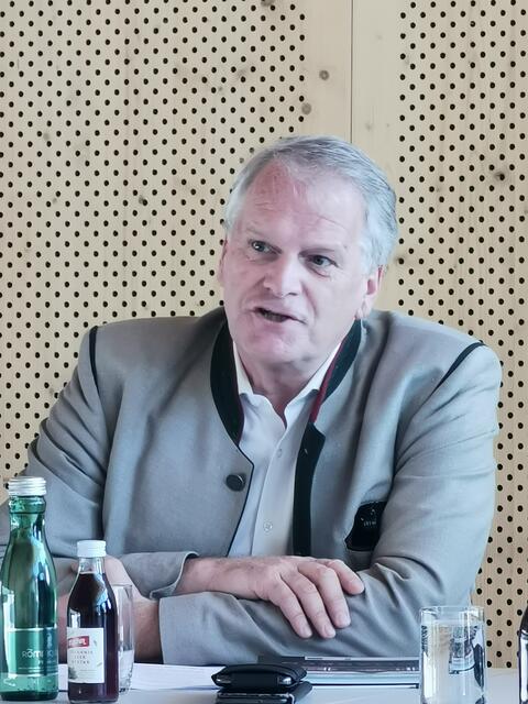 Projektleiter Peter Moser, Vizebürgermeister Ludersdorf-Wilfersdorf | Foto: Hermine Arnold