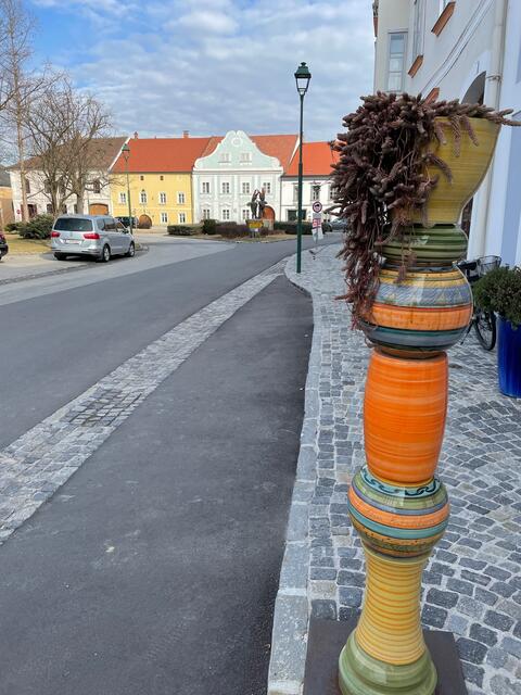 Barrierefreier Gehweg nach der Kanalsanierung | Foto: Necker 