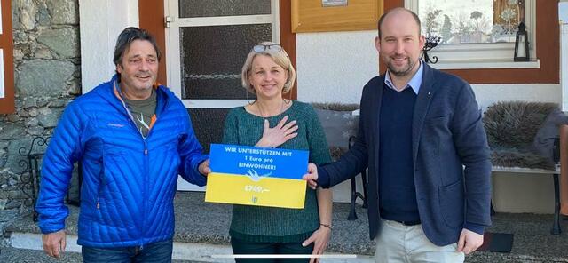 Die Gemeinde Fusch spendet pro Einwohner einen Euro an die privatorganisierte Hilfsaktion von Ela Kotowska und ihren Schwerstern. | Foto: Gemeinde Fusch