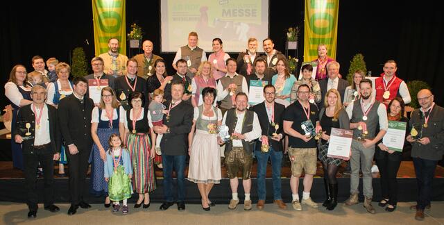 Die Preisträger der Messe Wieselburg 2022. | Foto: Roschmann