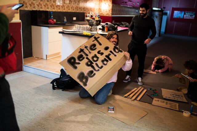 Voller Einsatz: Moritz Baier vom Café Liebling und der Burggasse 24 ist einer der Initiatoren der Rettungsaktion für das Bellaria Kino. | Foto: Gruber
