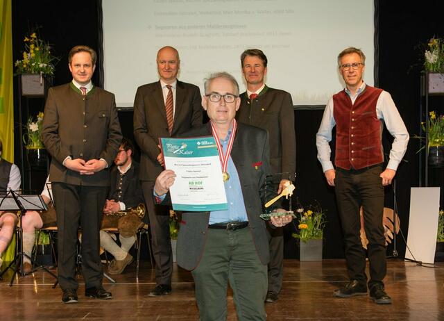 Einer von Österreichs "Pasta-Kaisern" ist Winfried Bischof aus Ollersdorf. | Foto: Roschmann