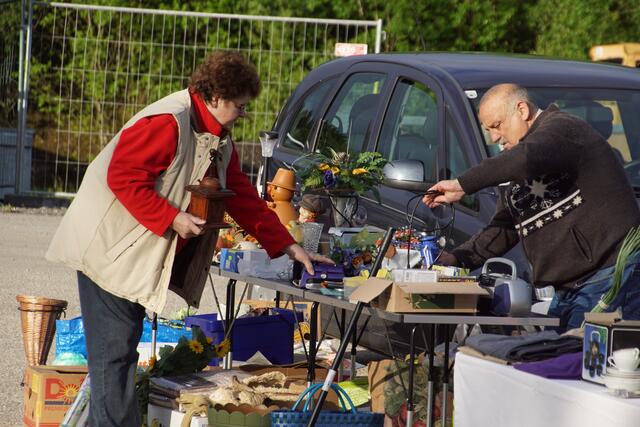 Der erste Flohmarkt am Marktplatz findet am 2. April von 6 bis12 Uhr statt, die folgenden Flohmärkte des Jahres jeden ersten Samstag im Monat bis einschließlich September.  | Foto: Helmut Eder