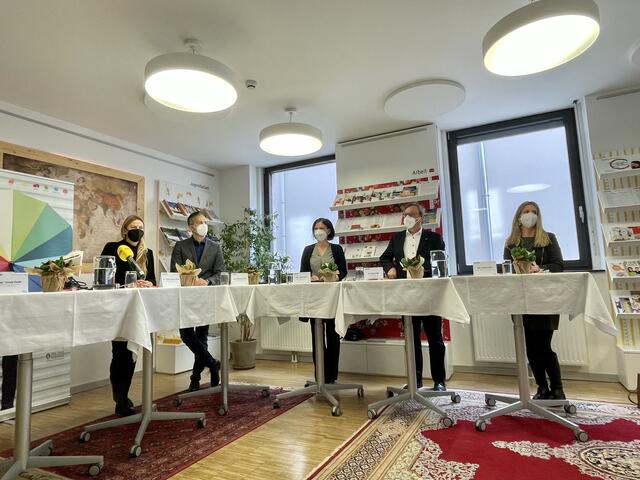 Gemeinsam mit den Projektpartnern bilanzierte LOGO Jugendmanagement über ein herausforderndes Jahr am Jobmarkt für Jugendliche.  | Foto: Regionalmedien Steiermark