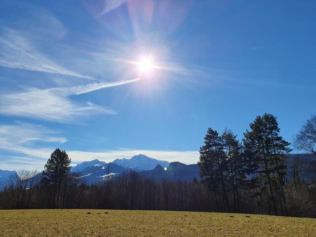 Der Hohe Göll im Hintergrund