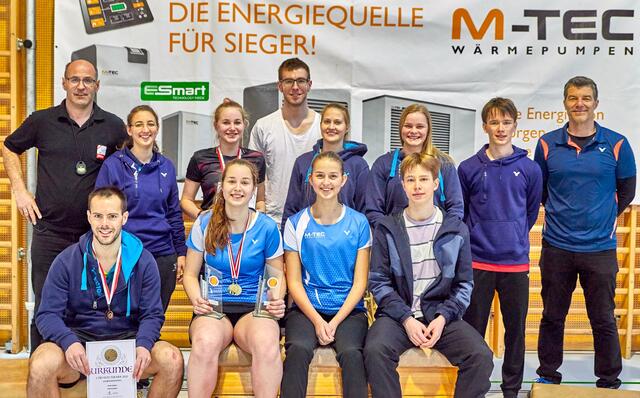 Das Ohlsdorfer Badminton-Team in Vöcklabruck. | Foto: Hermann Schausberger