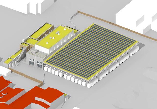So schaut die Visualisierung des Bauprojekts aus. | Foto: Architekturbüro AH3