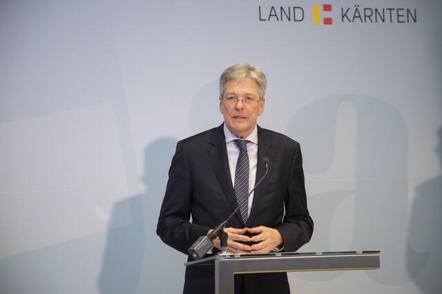 Nun ist Peter Kaiser selbst infiziert | Foto: LPD Kärnten/Just