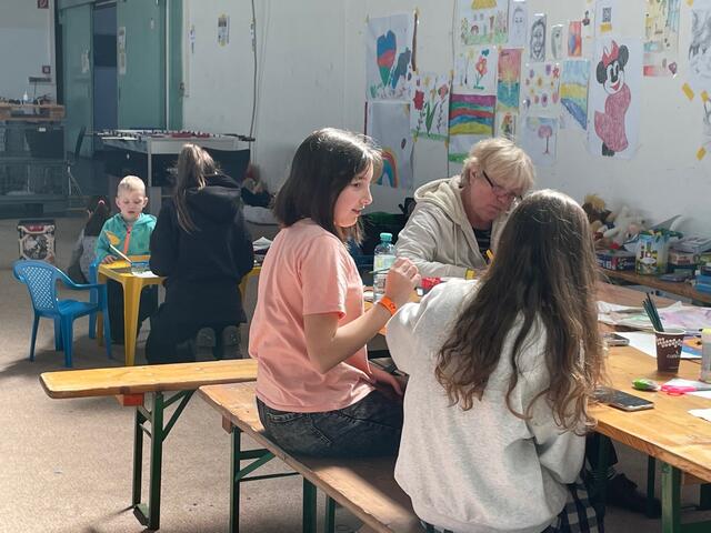 Der Spielbereich zur Beschäftigung von Kindern | Foto: BRS