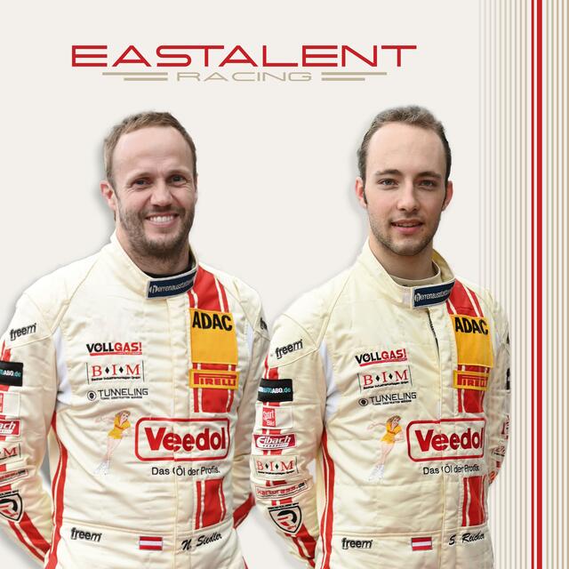 Das Eastalent-Team mit Norbert Siedler und Simon Reicher startet in der ADAC GT Masters.  | Foto: Michael Schulz