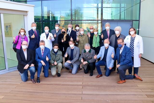 Die neue Ambulanz für Kinder- und Jugendpsychiatrie wurde in Anwesenheit zahlreicher Ehrengäste eröffnet. | Foto: RegionalMedien