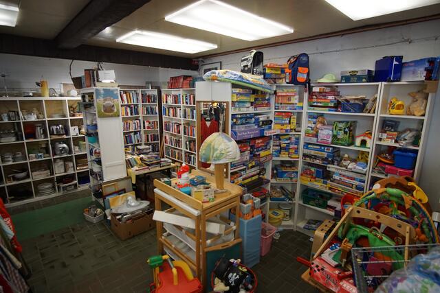 Der Ora-Flohmarkt in Gallspach bietet seit 2005 Waren des täglichen Bedarfs. | Foto: ORA international