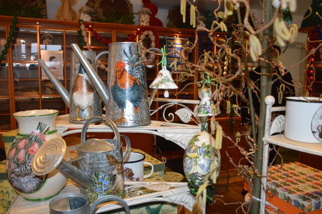 Wunderschönes Kunsthandwerk wird in der Laakirchner Oster-Greißlerei geboten. | Foto: Stadtgemeinde Laakirchen