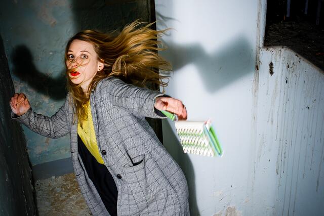 Ein Theaterstück, dass "nach oben und unten tritt" gibt es in der ehemaligen Semmelweisklinik zu sehen. | Foto: Foto: Markus Sepperer