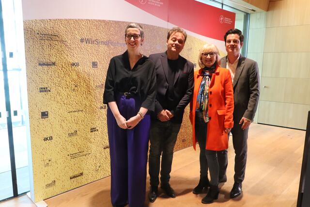 V.r.n.l.: Markus Lutz, Beate Palfrader, Ottavio Dantone, Eva-Maria Sens | Foto: Anna Wieser