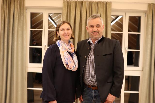 Bürgermeisterin Melanie Zerlauth (li.) mit ihrem Stellvertreter Werner Mair. | Foto: Siegele