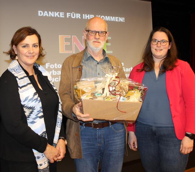 Elisabeth Kalteis-Wetchy von der Stadtgemeinde, Vortragender Peter Löwenstein und Stadträtin Alena Fallmann | Foto: Stadtgemeinde Scheibbs