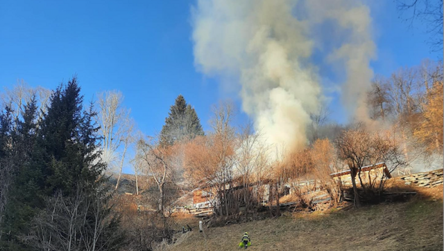Am Nachmittag des 21. März kam es zu einem Brand in Predlitz.  | Foto: FF Stadl an der Mur