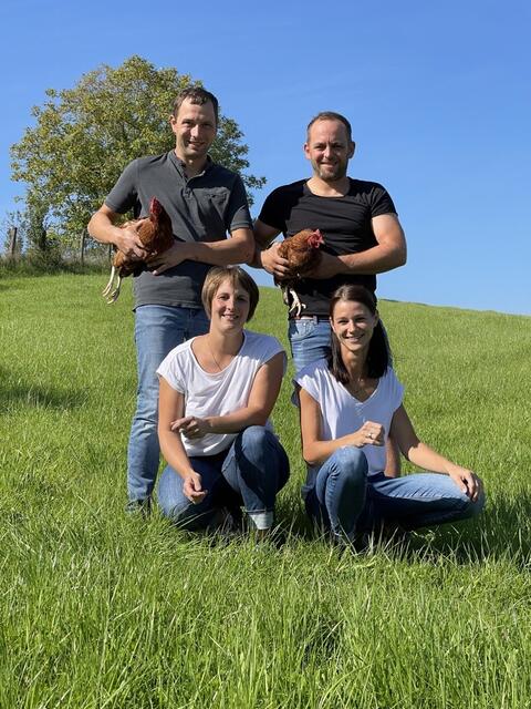 Angelika und Fritz Schaurecker gründeten mit Hannes und Elke Schmid die Legegemeinschaft Panorama Ei. | Foto: Panorama Ei
