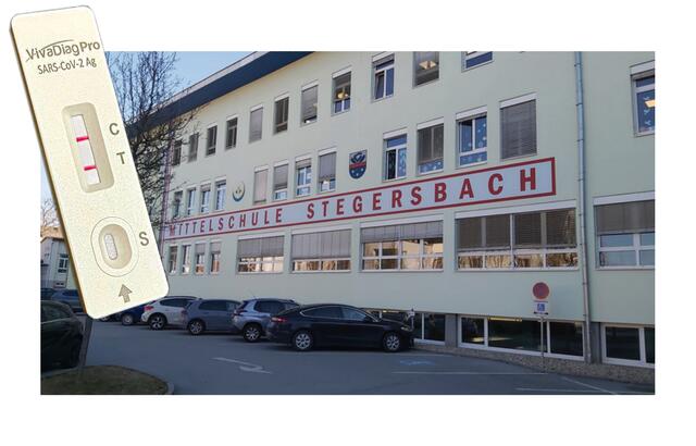 Wöchentlich kommen in der Mittelschule Stegersbach rund 25 positiv getestete Schüler dazu. Vier Klassen mussten wegen Corona geschlossen werden. | Foto: MS Stegersbach, Heigl