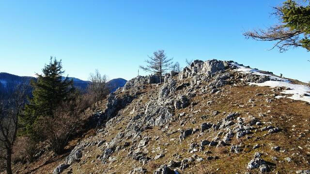 Das Gipfelkreuz des Gaissteins ist bereits in Sicht. ... | Foto: S.Plischek