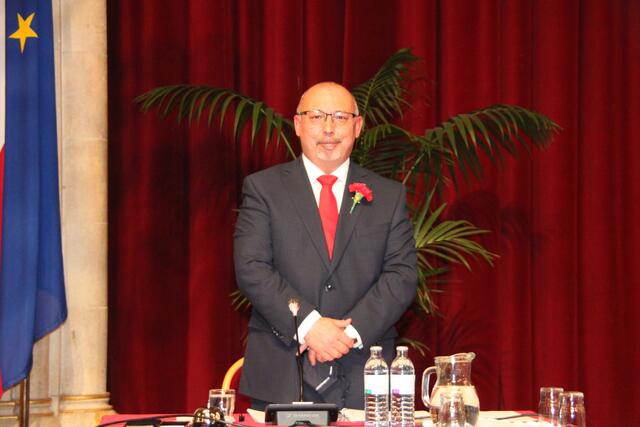 Hernals Bezirksvorsteher Peter Jagsch (SPÖ): "Ich nehme die Wahl an!" | Foto: Michael J. Payer