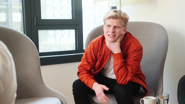 "Am 8. April wird es ein gutes Erlebnis in Wien geben", meint Thorsteinn Einarsson, der von Wien nach Gmunden gezogen ist.