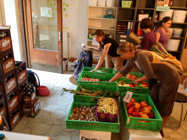 Die FoodCoop im 3. Bezirk kauft von regionalen Produzenten. | Foto: Jakob Kolar