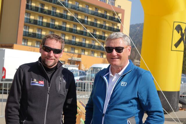 Die beiden Kreischberg-Geschäftsführer Reinhard Kargl und Karl Fussi.