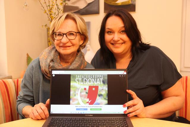 Evelin Rinner ist Ensemblemitglied der Theatergruppe St. Donat, war 12 Jahre lang Obfrau und Verena Rainer folgt ihr nun nach. | Foto: Peter Pugganig