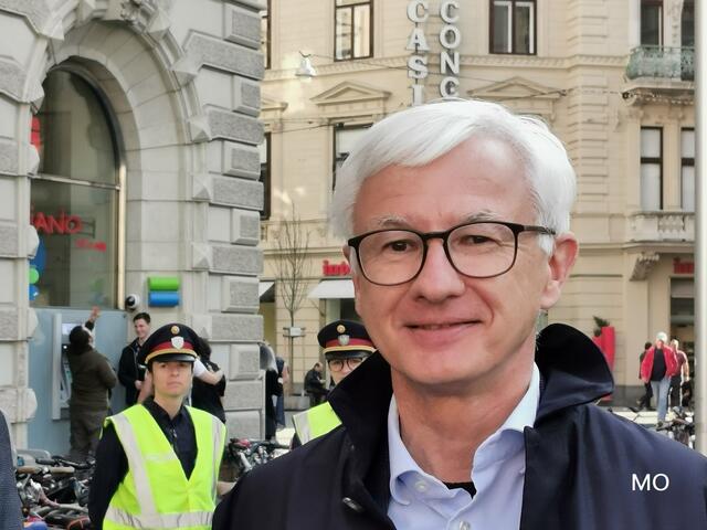 Honorarkonsul Friedrich Möstl, Graz