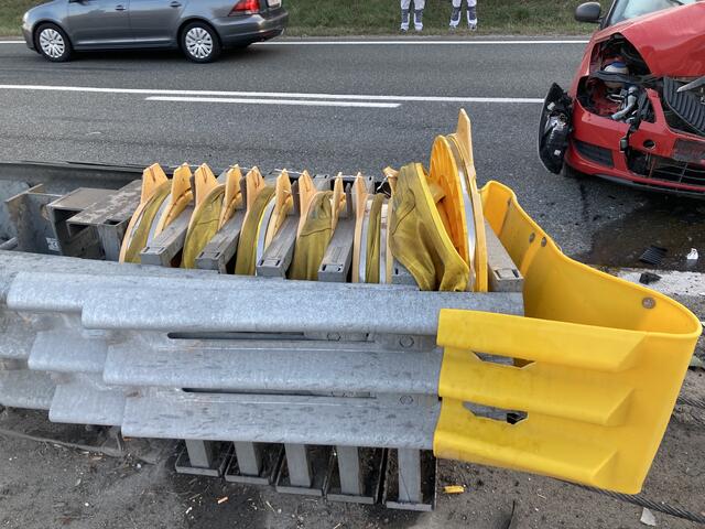 Verletzungen unbestimmten Grades erlitt ein 52-jähriger Flachgauer bei einem Verkehrsunfall am 28. März, kurz nach 7 Uhr auf der A 10. | Foto: Polizei Salzburg