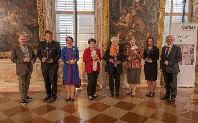 Šelner, Suschnigg, de Verrette, Gartenlehner, Schwarzgruber, Frey, Führer, Direktor Kehrer (v.li.) | Foto: Jack Haijes