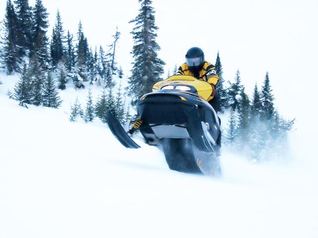 Es ist noch nicht genau geklärt, warum es in Scheffau zu dem Zusammenstoß zwischen Skidoo und Skifahrer kam. | Foto: Melking/Fotolia/BB Archiv
