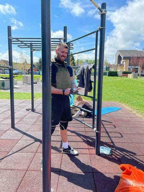 Kraftpaket Stefan Kniely aus Fehring. | Foto: Stefan Kniely