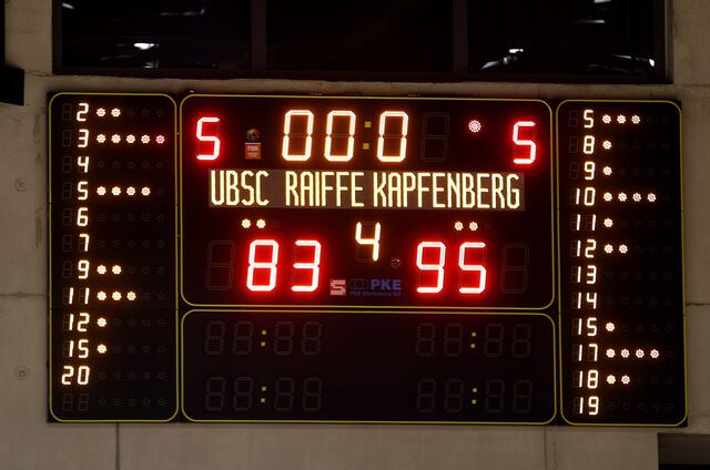 Die Kapfenberger konnten das letzte Derby in Graz für sich entscheiden. | Foto: GEPA