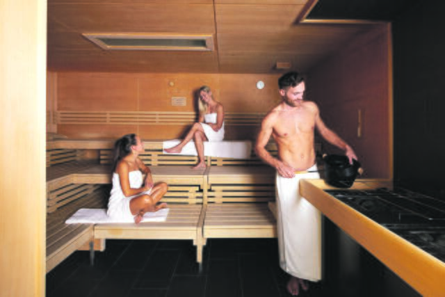 Aufguss gefällig? Ab in die Sauna im Florian-Berndl-Bad | Foto: Florian Berndl Bad 