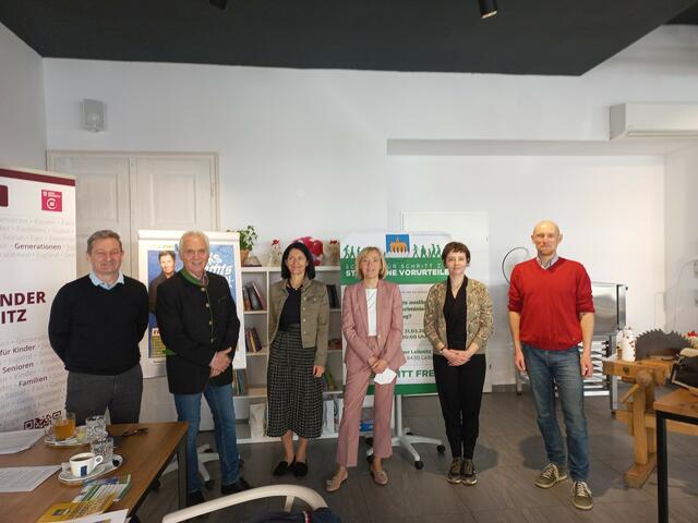 Einigkeit: Die Verantwortlichen der Stadtgemeinde, von "LeibnitzKULT" und vom Verein Zebra arbeiten gemeinsam, um Leibnitz zu verbessern. | Foto: Gemeinde
