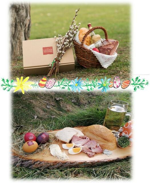 Die Lafnitztaler Bauernspezialitäten bieten kulinarische Osternester.  | Foto: Lafnitztaler Bauernspezialitäten