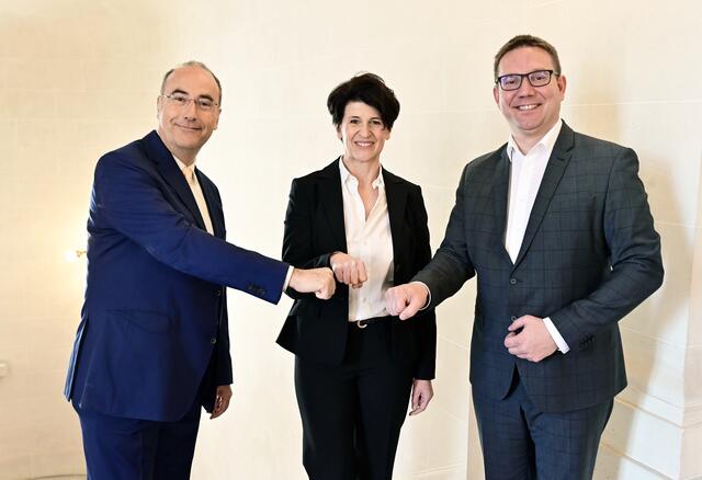 Gregoire Besnier, Rosemarie Pichler, Christian Haberhauer | Foto: Christian Jobst