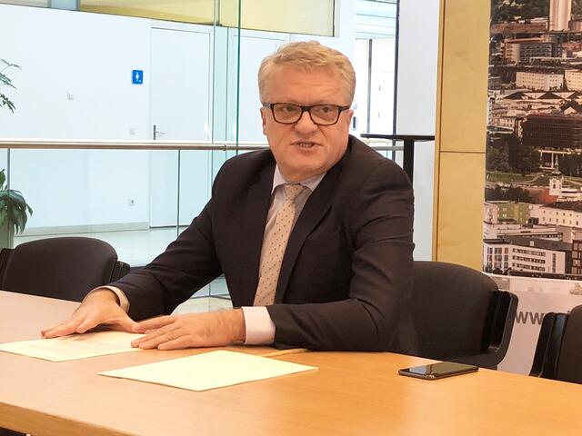 Bürgermeister Luger will um qualifizierte Fachkräfte werben. | Foto: BRS