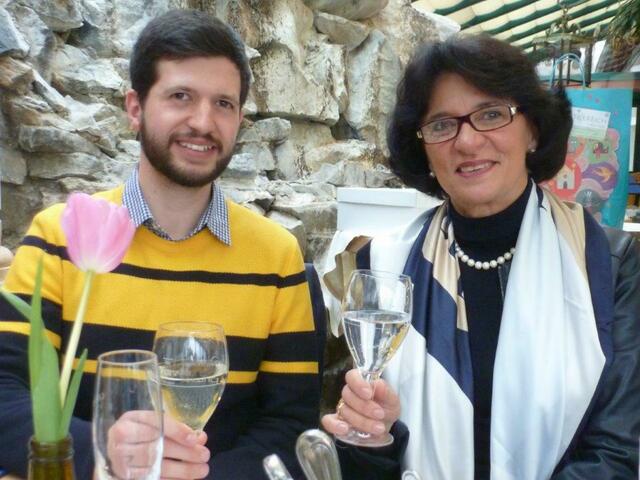 Adrian Bliem mit seiner Mutter Margarete | Foto: privat