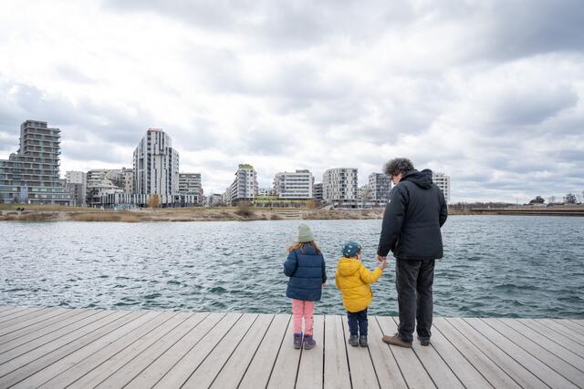 Familien sollen in der Seestadt weiter gestärkt werden. | Foto: Luiza Puiu