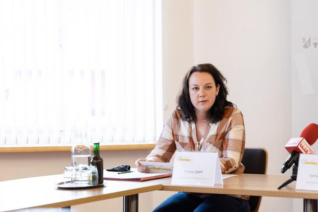 Gemeindekassierin Yvonne Zapf. | Foto: Martin Meieregger